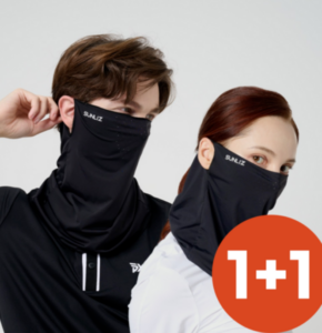 (광고)썬리즈 자외선 차단 쿨 스포츠 골프 마스크 1+1